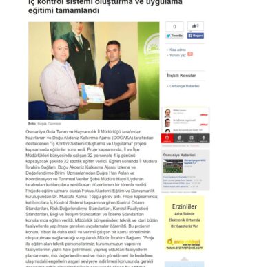 Osmaniye _içkontrol eğitimi 2015