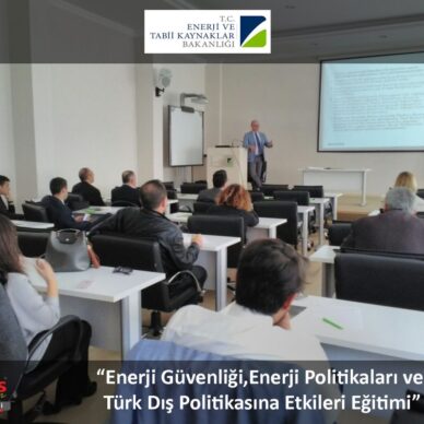 Enerji Güvenliği,Enerji Politikaları ve Türk Dış Politikasına Etkileri 1