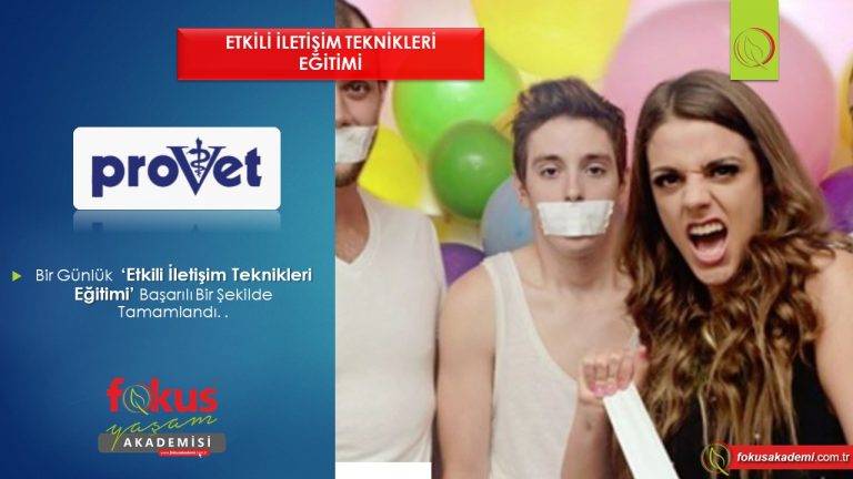 Provet – Etkili İletişim Teknikleri Eğitimi