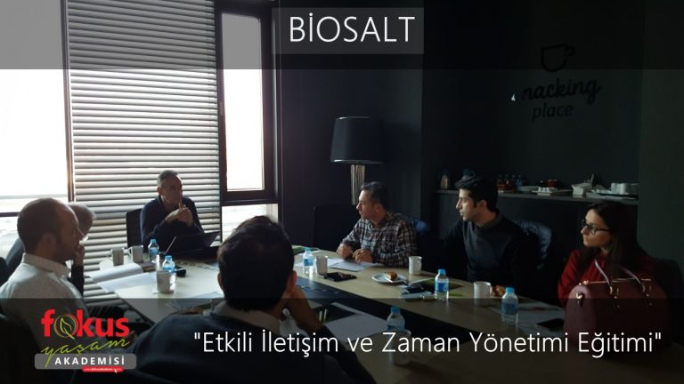 BİOSALT – Etkili İletişim ve Zaman Yönetimi Eğitimi