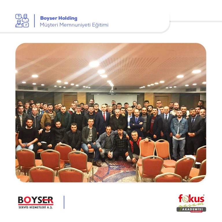 Boyser Holding – Müşteri Memnuniyeti Eğitimi