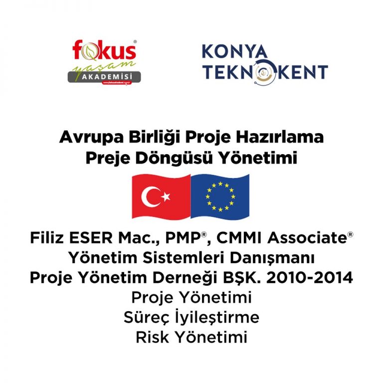 Konya Teknokent – Avrupa Birliği Proje Hazırlama Proje Döngüsü Yönetimi Eğitimi