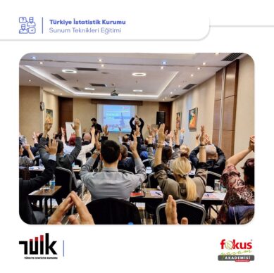 TÜİK'e Verdiğimiz Sunum Teknikleri Eğitimi Tamamlandı
