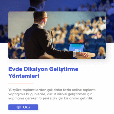 Evde Diksiyon Geliştirme Yöntemleri