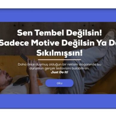 “Just Do It” Hayat Stratejiniz Olsun