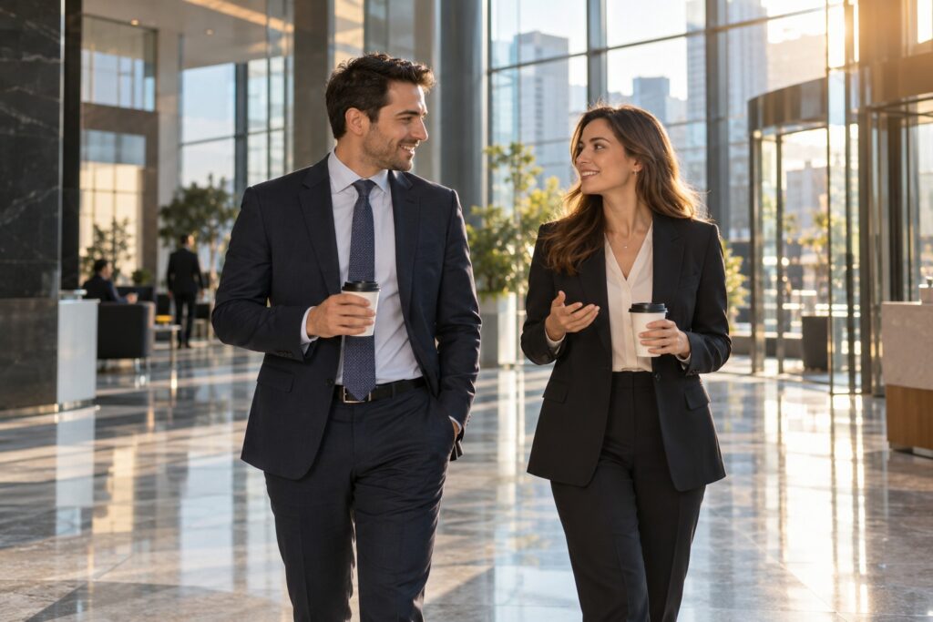 Plaza diliyle; Let’s Talk Business