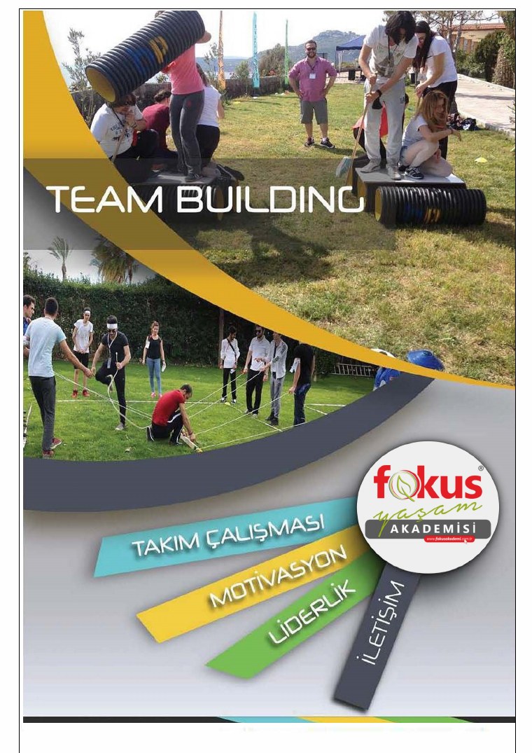 Team Building – Outdoor / Indoor Kataloğu kapağı